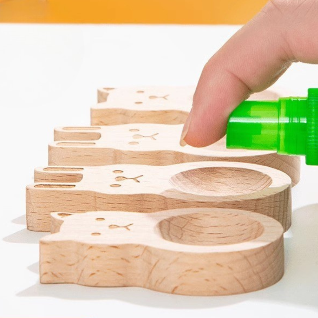 Natürliche Duft Difussor aus Holz (2er Set)