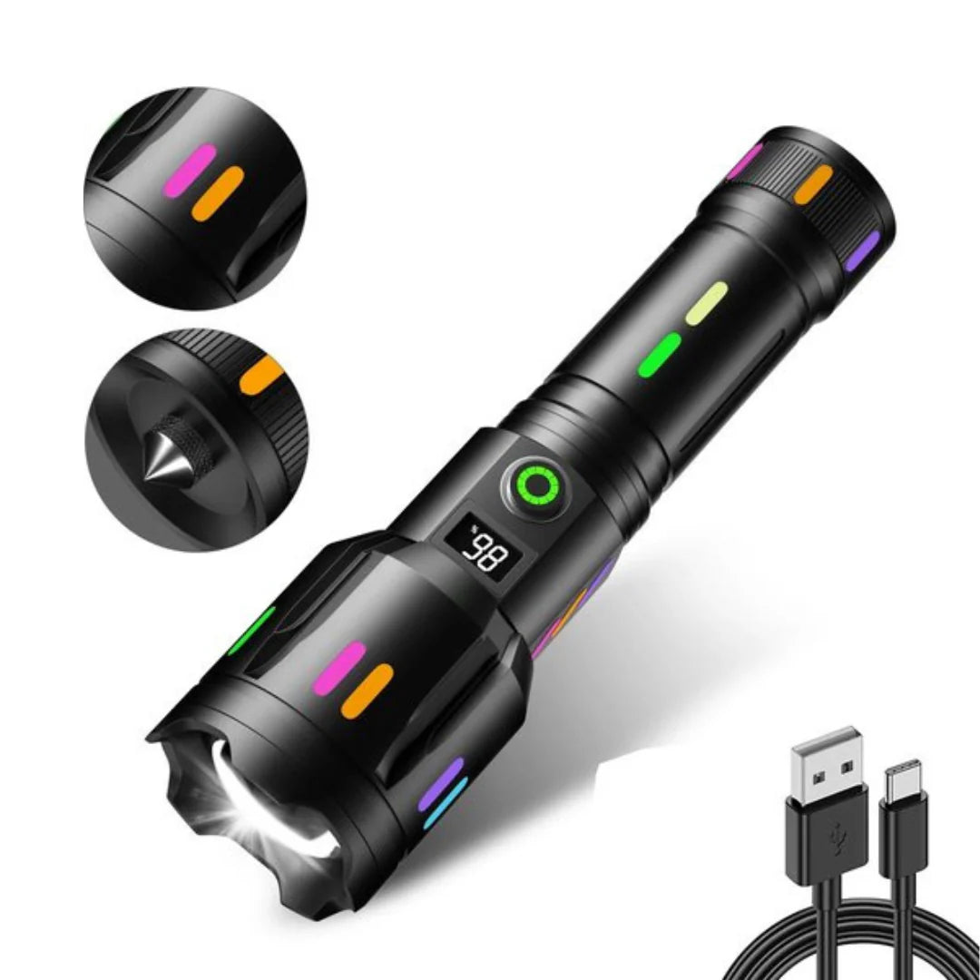 UltraBright Pro - Taktische LED-Taschenlampe