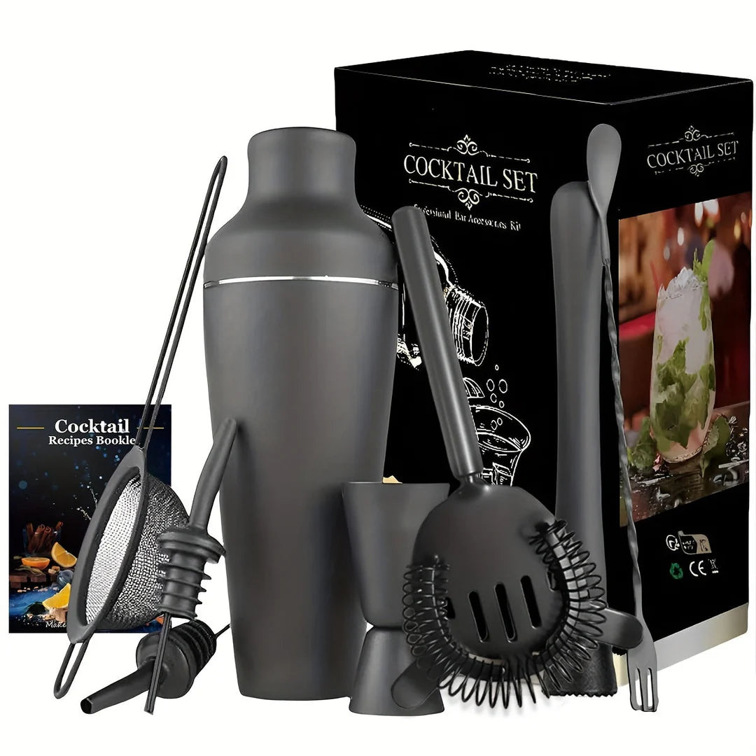 Edles Cocktail-Set aus Edelstahl