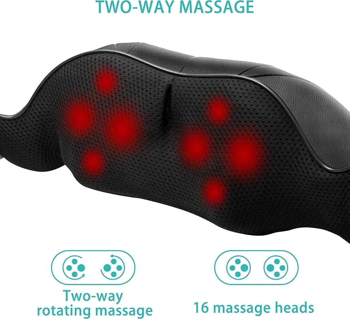 KnopfRelax Shiatsu-Massagekissen