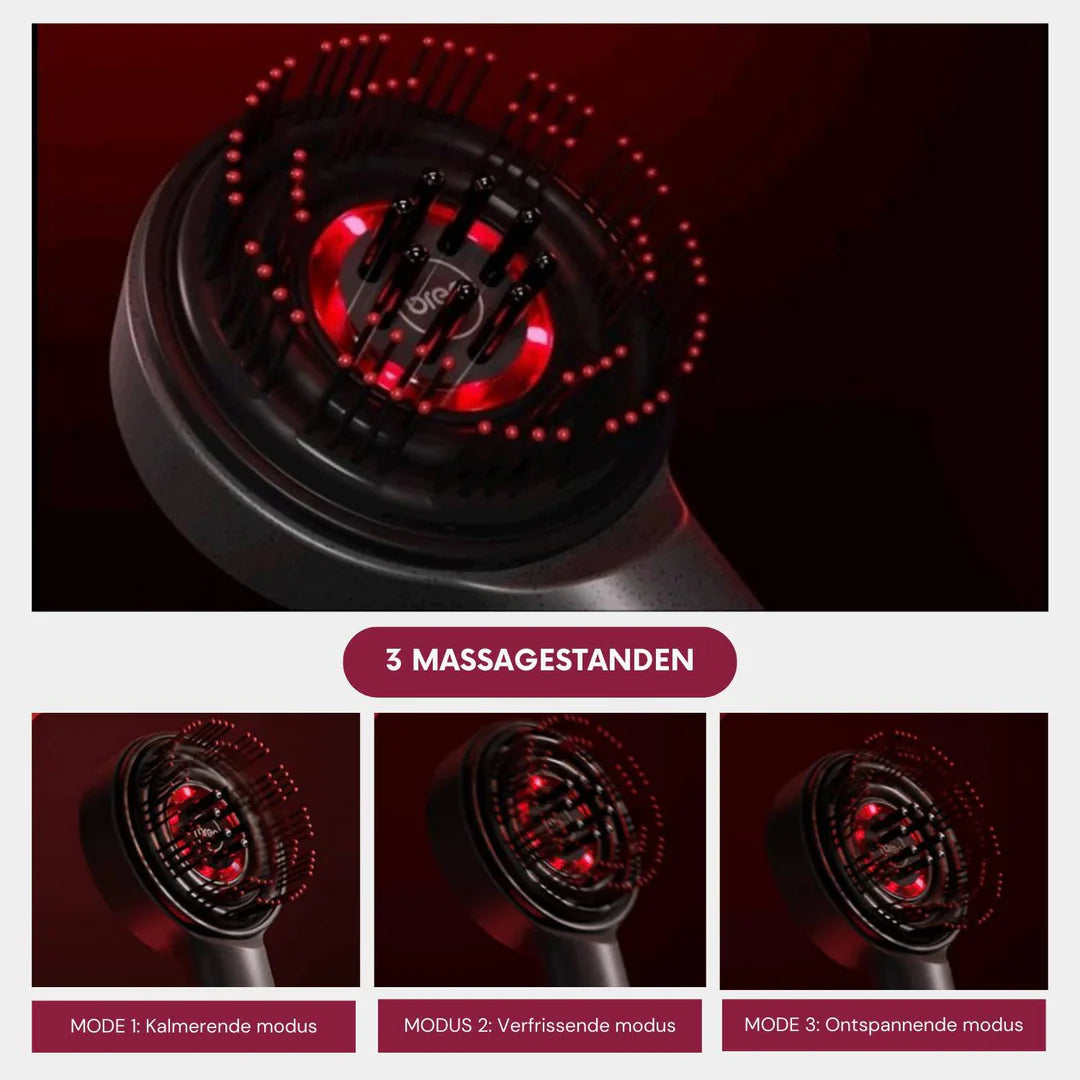 LuminaScalp – Elektrische Kopfhautmassagebürste