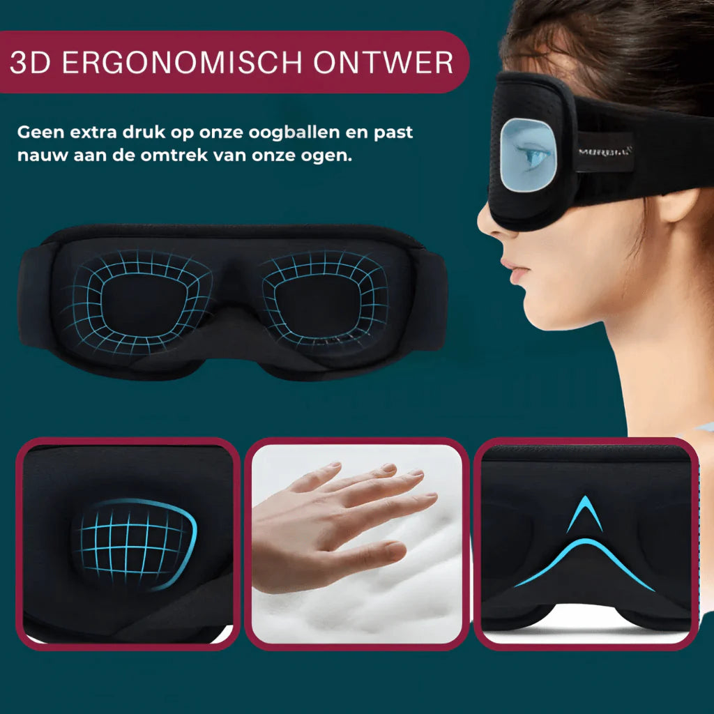 Ergonomische Schlafmaske – NachtRuhe