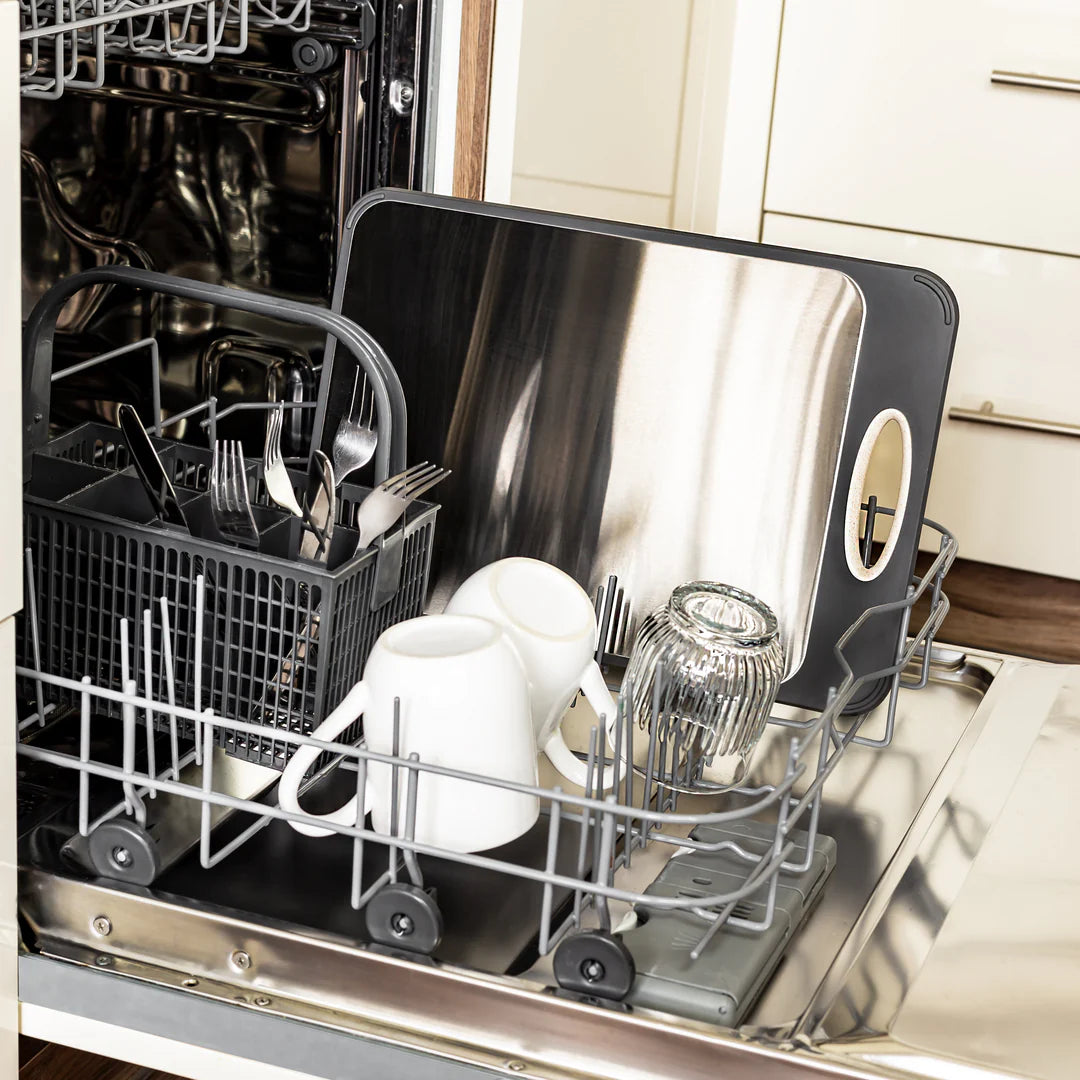 Hygiene Edelstahl Schneidebrett – PureCut