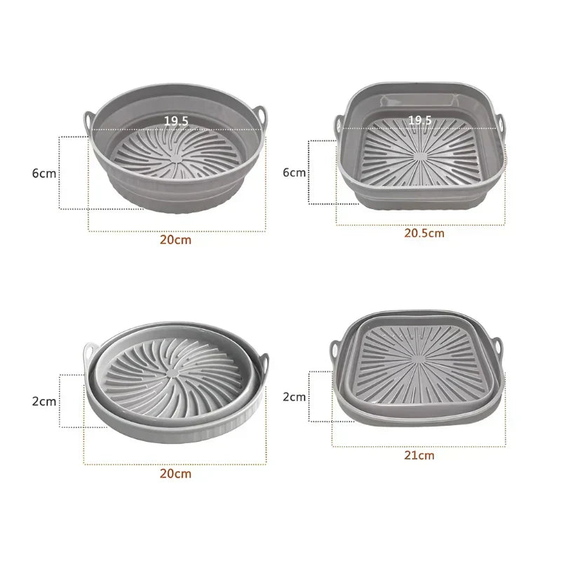 Hitzebeständige Antihaft-Silikonmatte - LuftBratPad