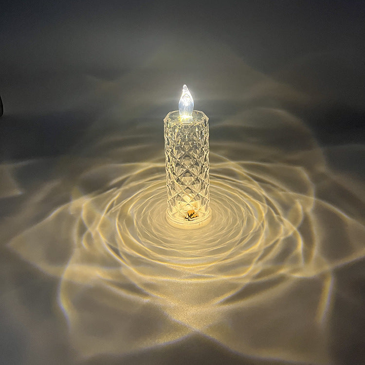 LED Kristall Kerzen Licht