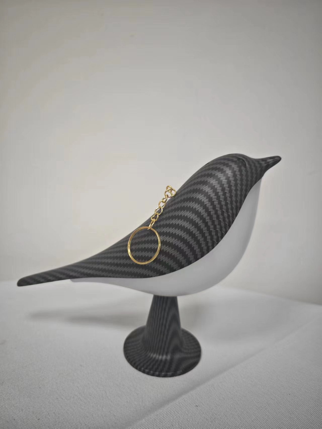 Elegante Vogel Lampe mit 3 Leuchtstufen