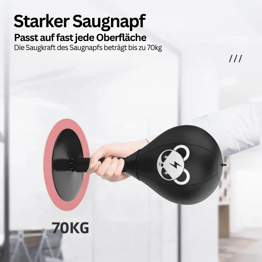 Boxball mit starker Saugbasis – SchlagMeister
