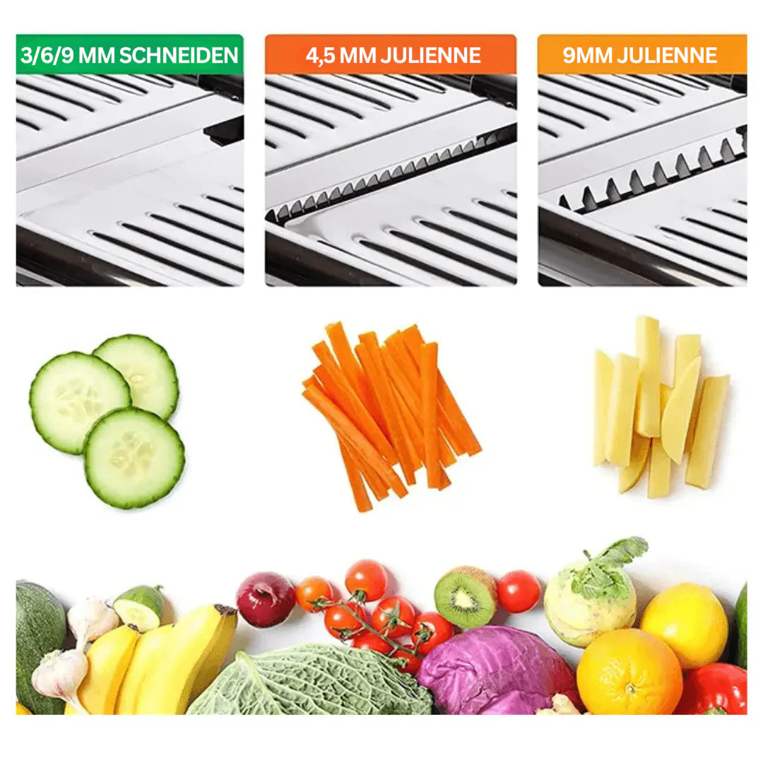 ProChef – Edelstahl Gemüseschneider