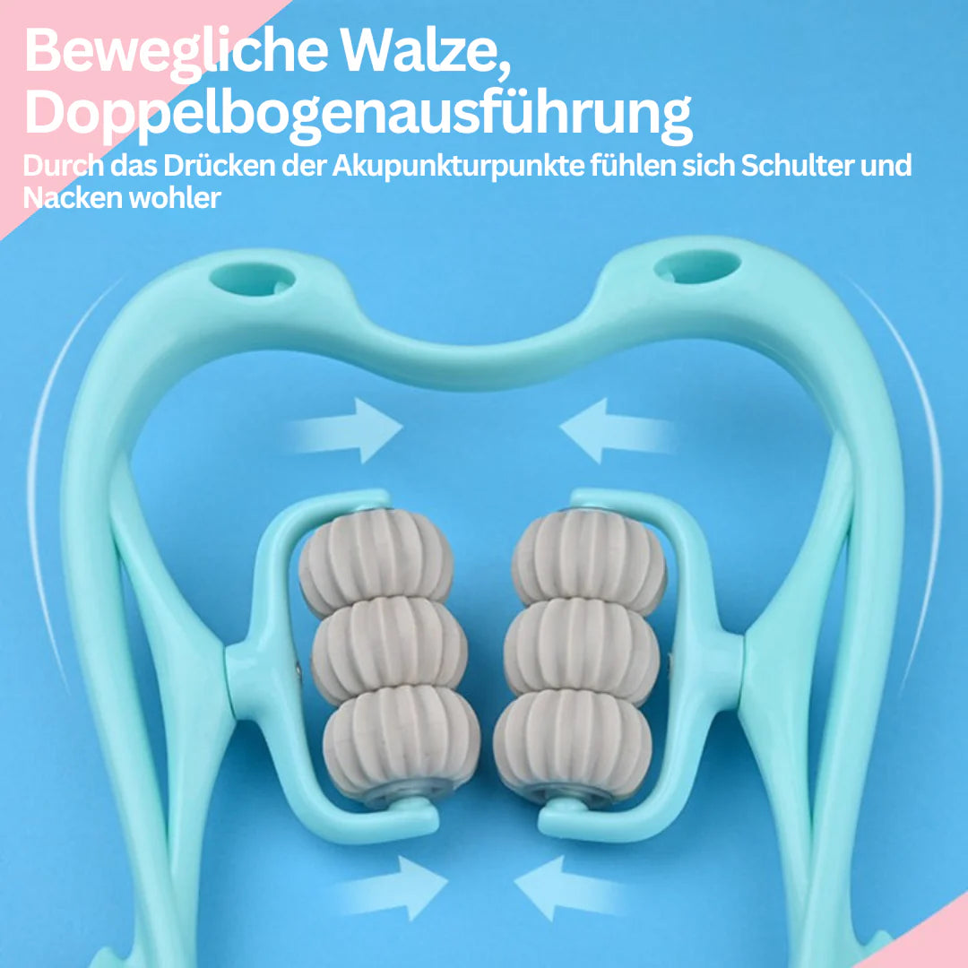 FlexiRoll – 6-Rad-Nacken- und Schultermassager