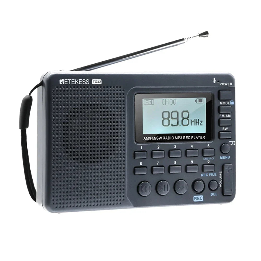 Tragbares Mini-Radio – SoundWave