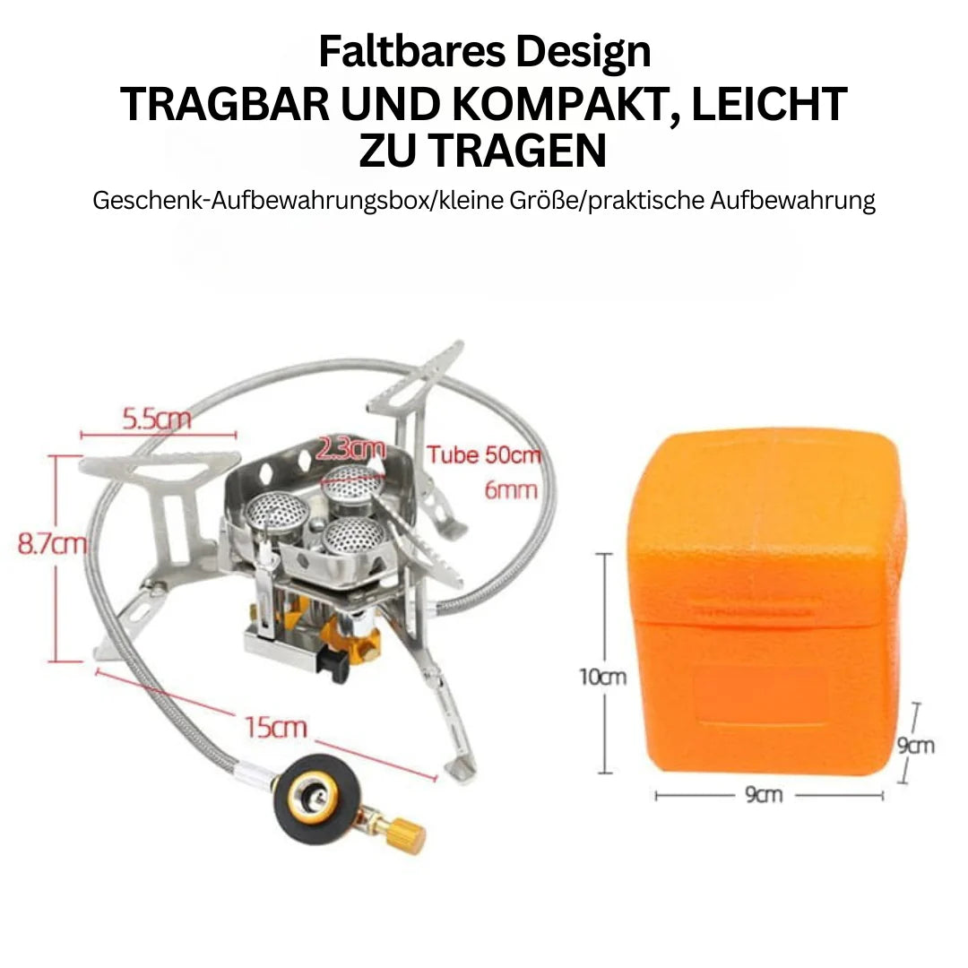SturmFlamme - Tragbarer Gasbrenner