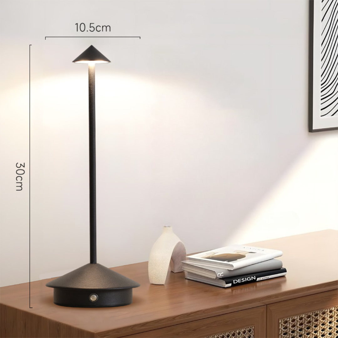 Kabellose LED Tischlampe im Edlen Design