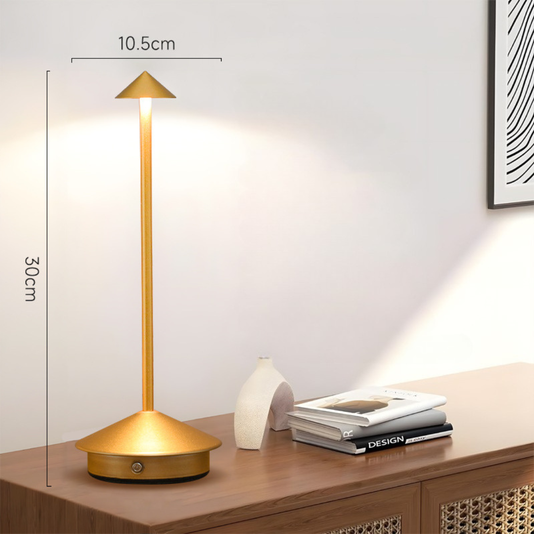 Kabellose LED Tischlampe im Edlen Design
