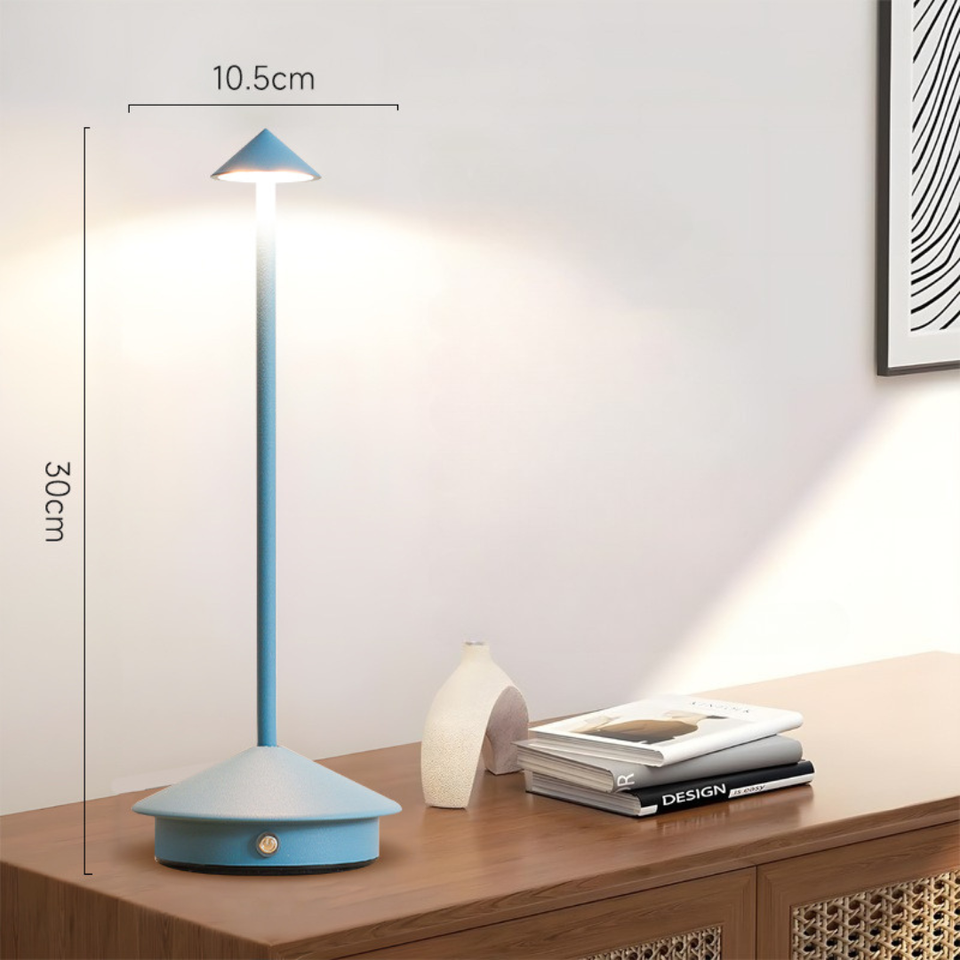 Kabellose LED Tischlampe im Edlen Design