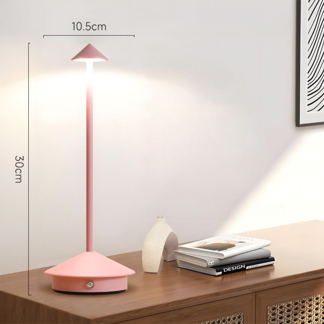 Kabellose LED Tischlampe im Edlen Design