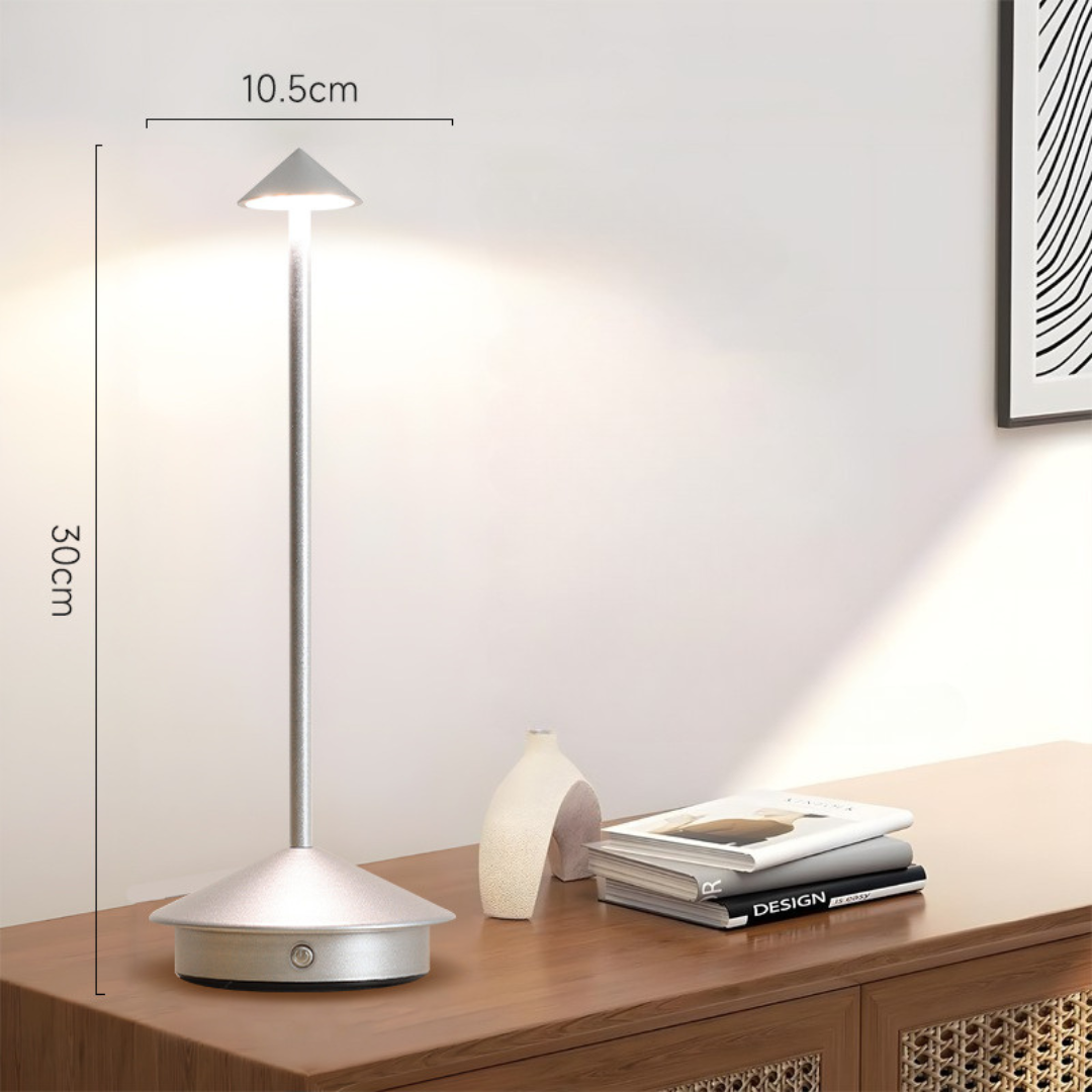 Kabellose LED Tischlampe im Edlen Design
