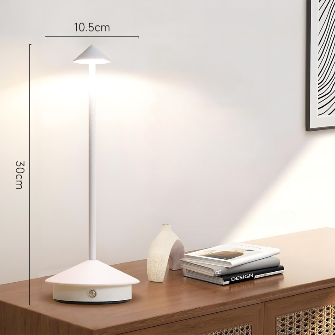 Kabellose LED Tischlampe im Edlen Design