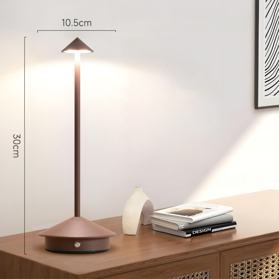 Kabellose LED Tischlampe im Edlen Design
