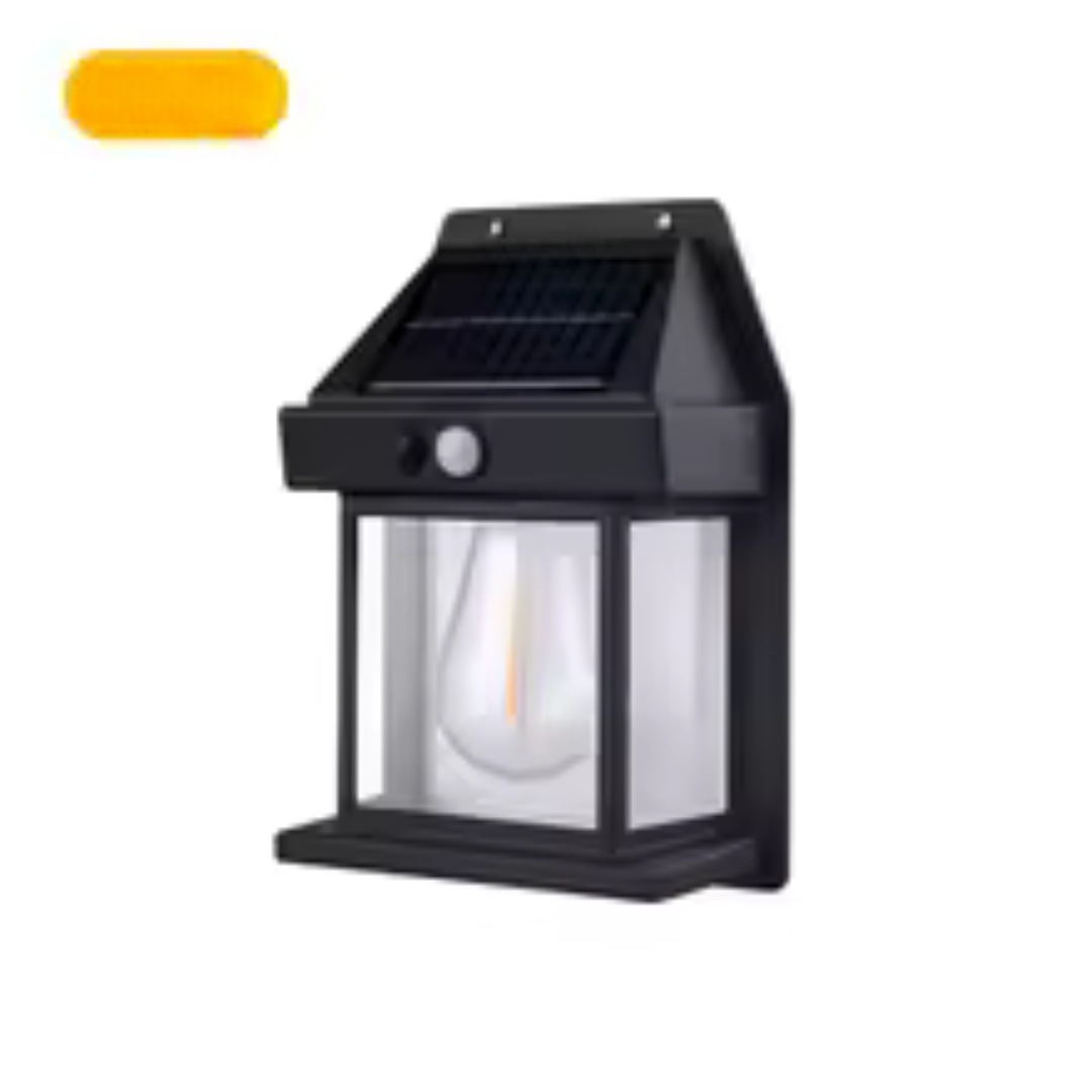 Elegante Outdoor Solar Wandleuchte