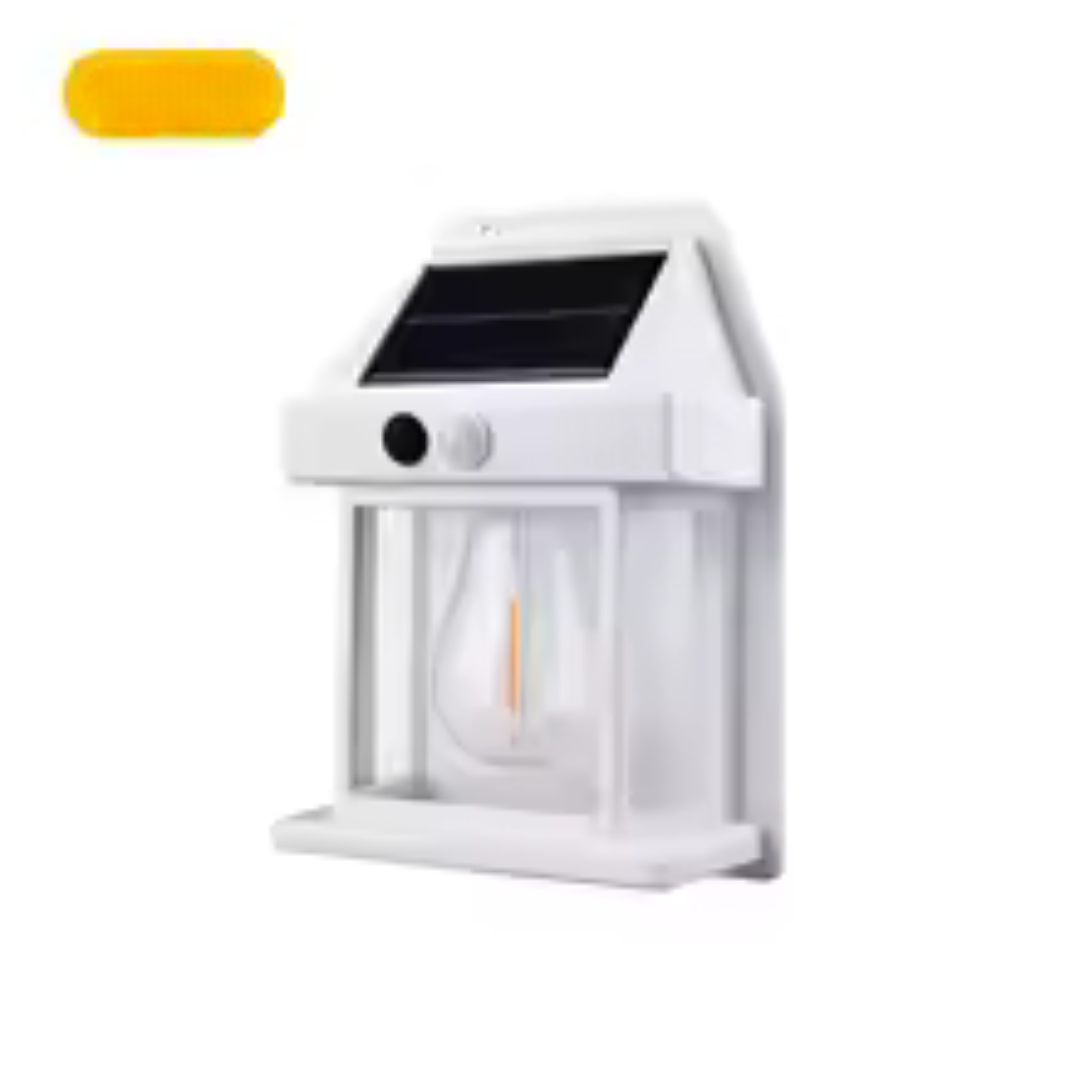 Elegante Outdoor Solar Wandleuchte