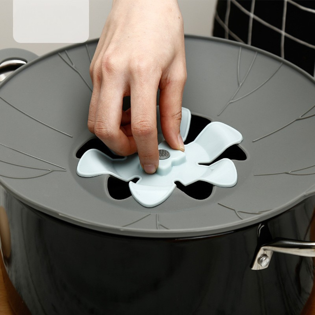 Praktischer Spritz und Überlauf Schutz