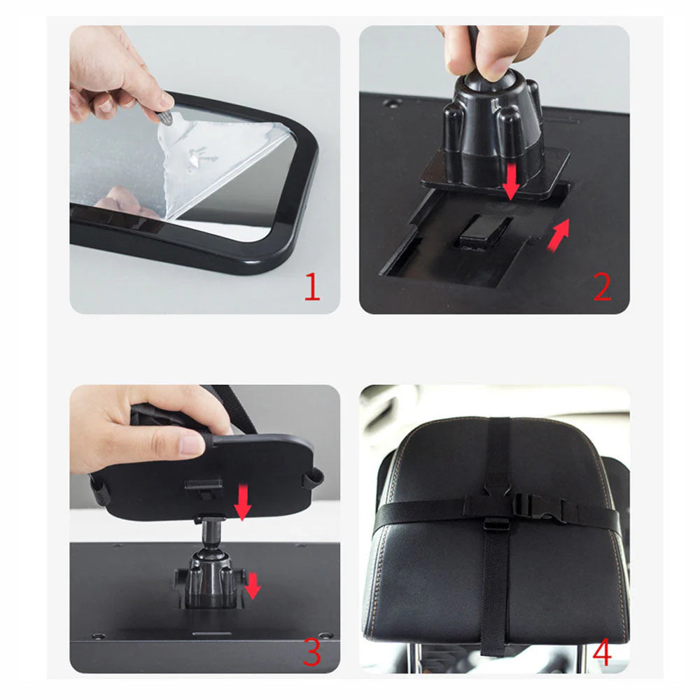 Rücksitz Baby-Spiegel