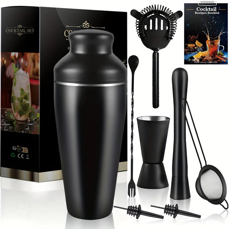 Edles Cocktail-Set aus Edelstahl