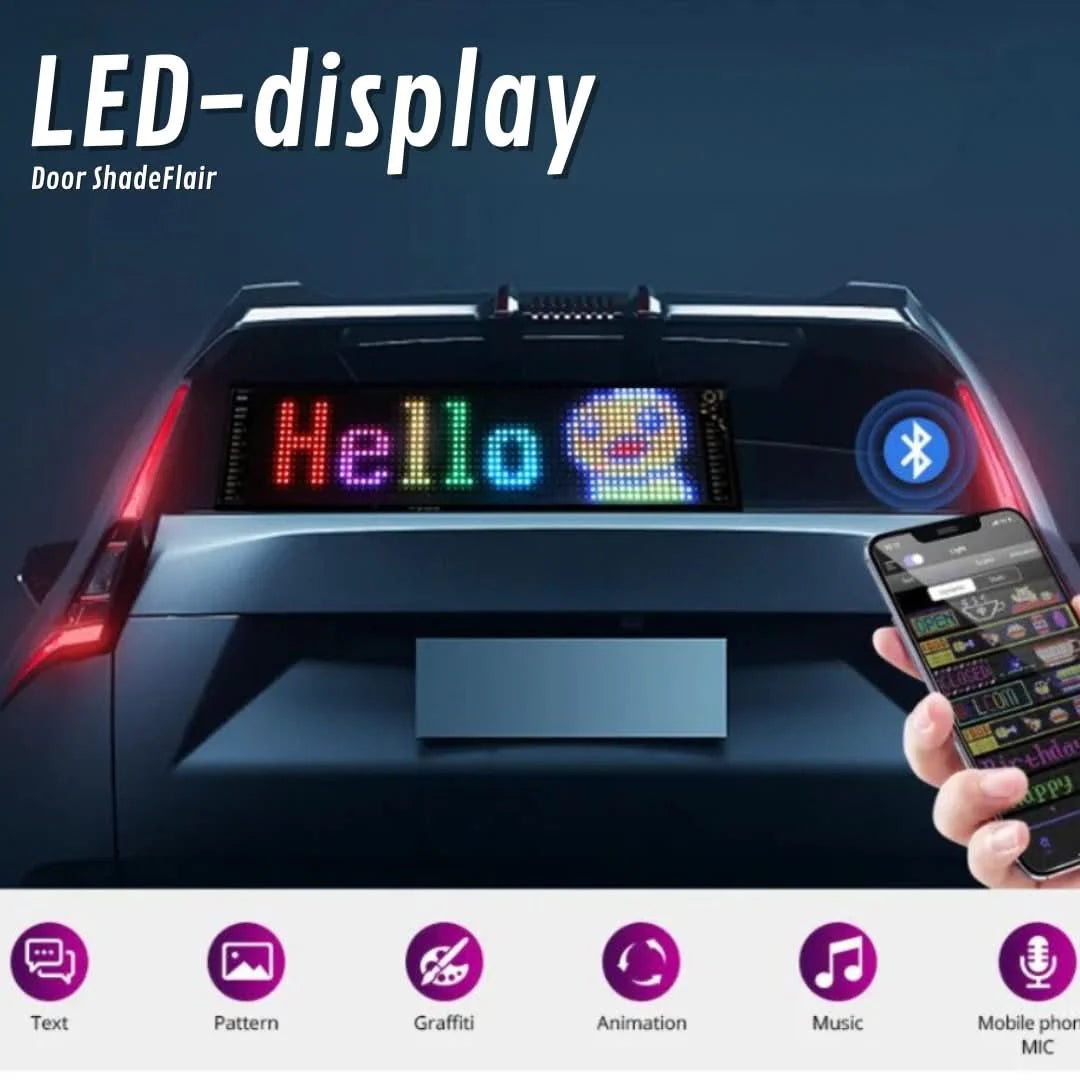 Leuchtendes LED Auto-Display – BrightView