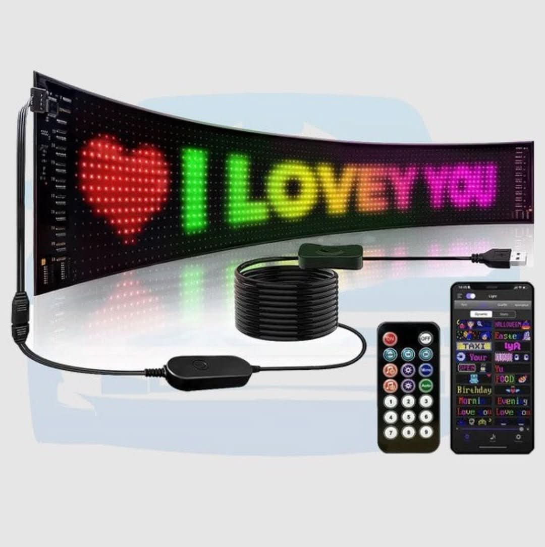 Leuchtendes LED Auto-Display – BrightView