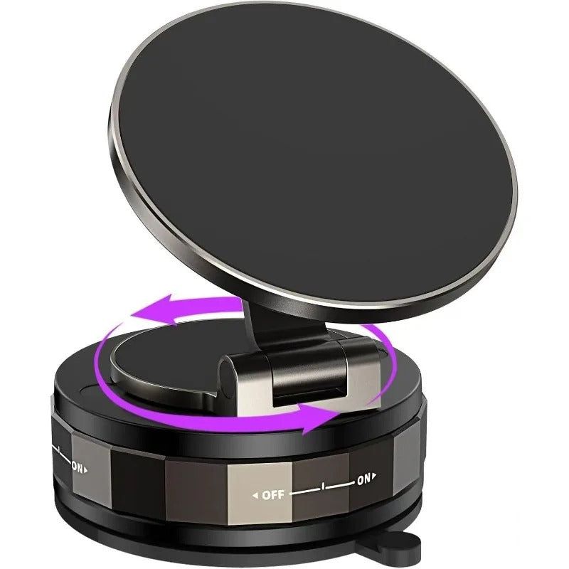 Magnetischer Saugnapf - Ausziehbarer 360° Telefonhalter mit Vakuumverschluss