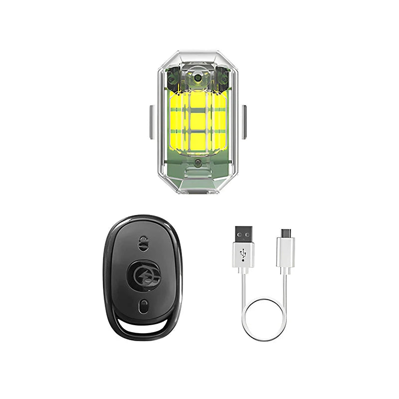 Leuchtkraft LED-Taschenlampe mit Farben – LuminaFlex