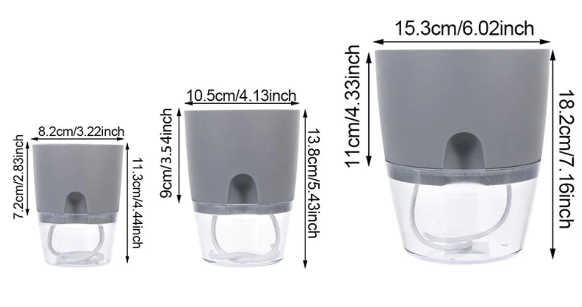 Pflanzenfreund – Selbstbewässernder Blumentopf