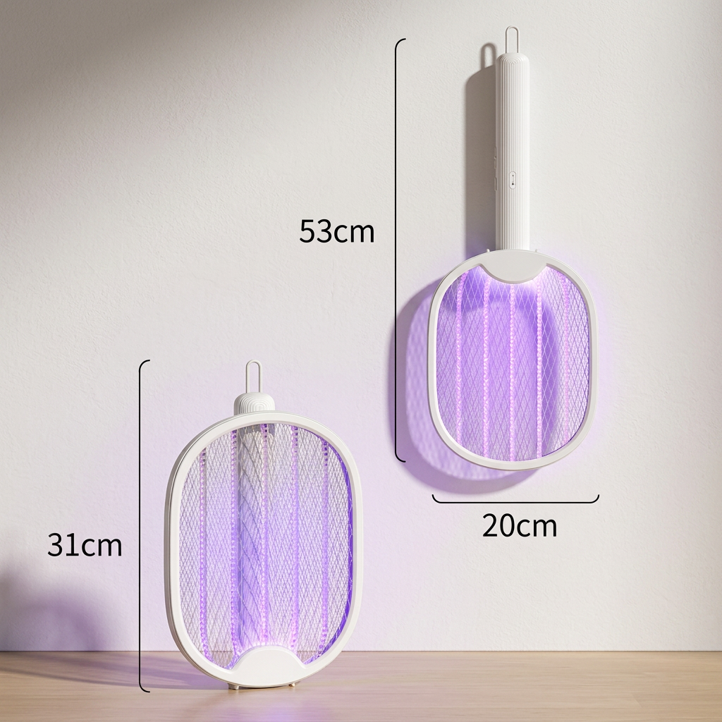 Faltbarer elektrischer Mückenvernichter mit UV-Licht