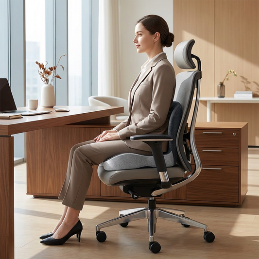 Orthopädisches Sitzkissen mit Memory-Schaum – Entlastung für Steißbein & Rücken