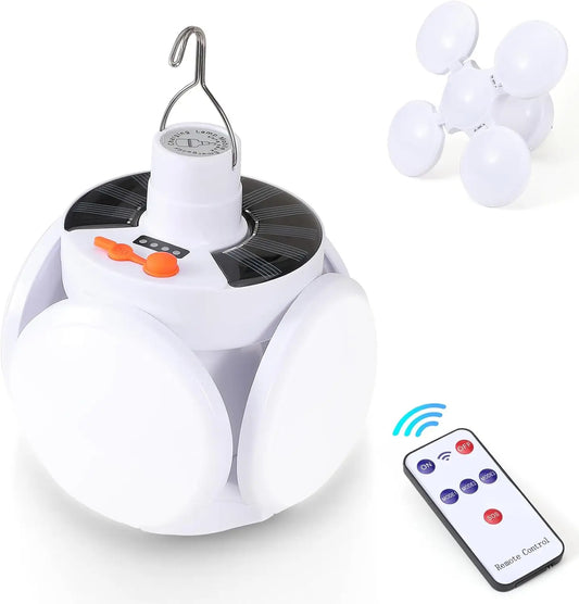 Praktische Solar Outdoor und Camping Lampe