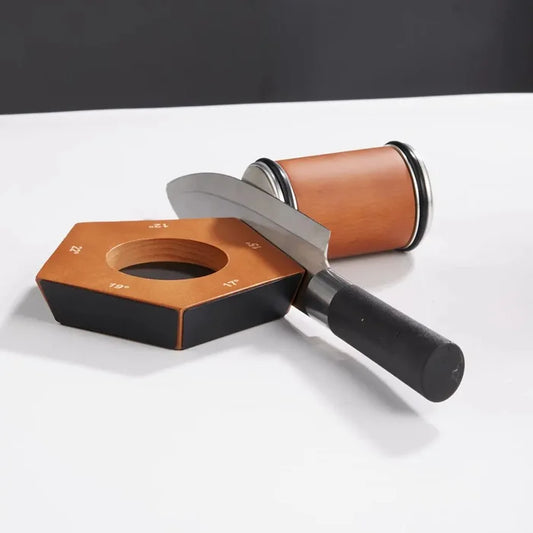 RollSchliff Pro – Manueller Diamant-Messerschärfer