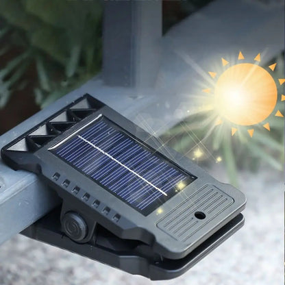 Praktische Klip Solar Lampe mit Bewegungssensor