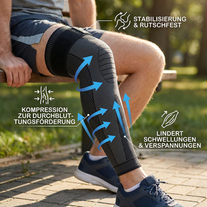 Elastische Kniebandage mit Kompression – rutschfest & stabilisierend