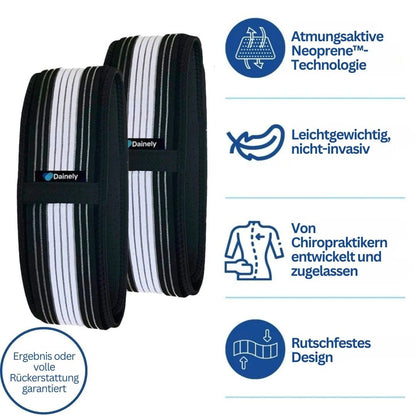 Ergonomischer Rücken- und Beckenstützgürtel – OrthoFlex