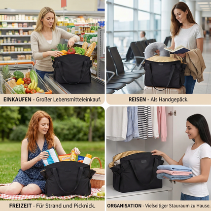 Große faltbare Organizer Tasche – Praktisch, Wasserabweisend & Vielseitig Einsetzbar