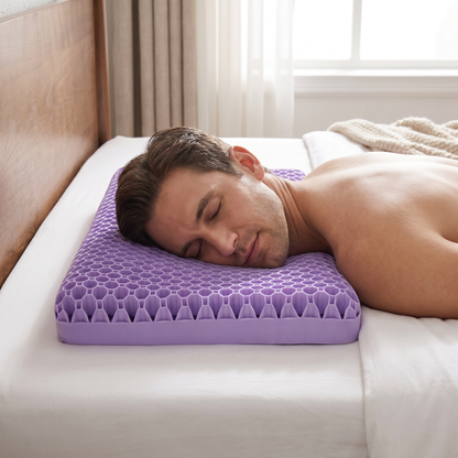 Ergonomisches & Atmungsaktives Luftkissen für erholsamen Schlaf