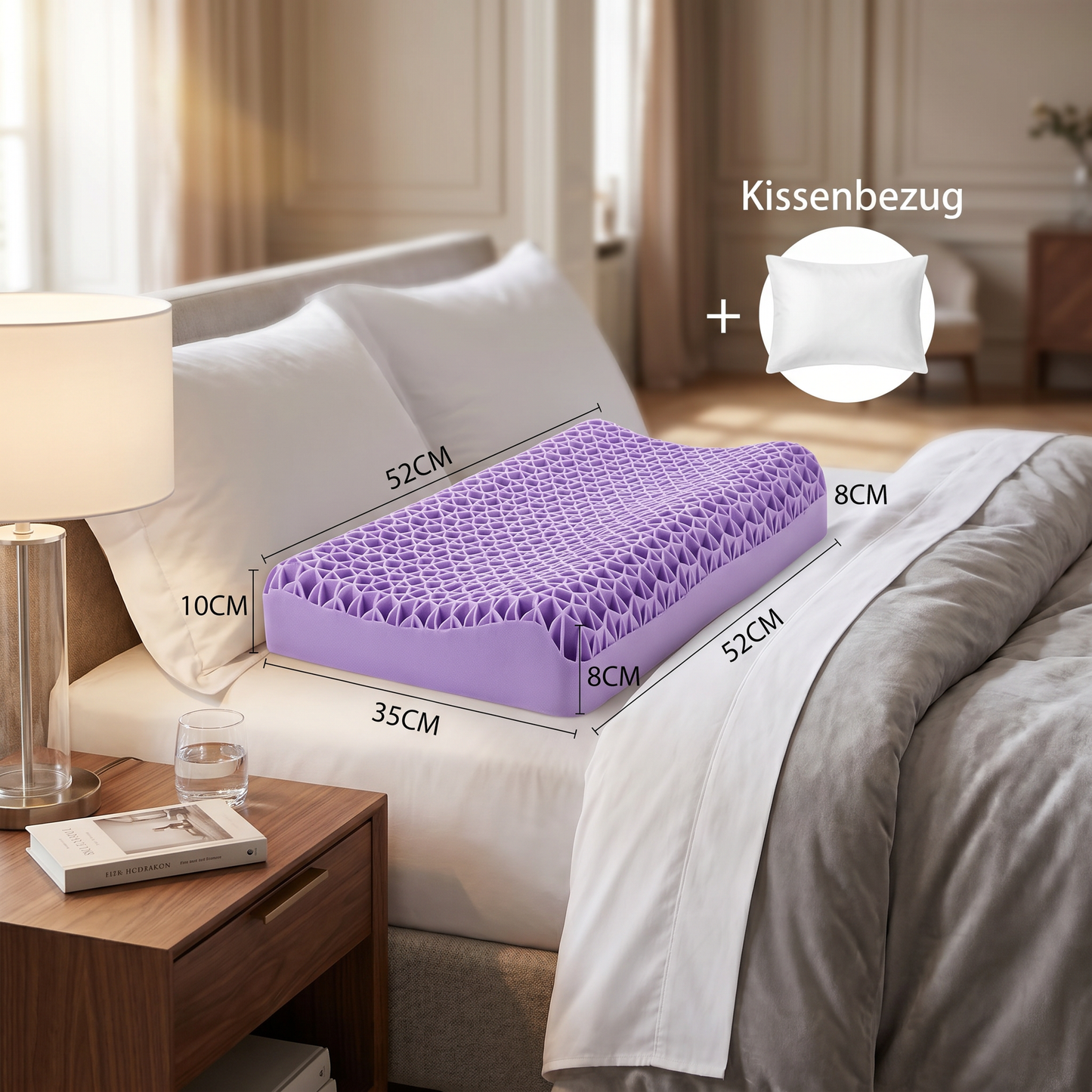 Ergonomisches & Atmungsaktives Luftkissen für erholsamen Schlaf