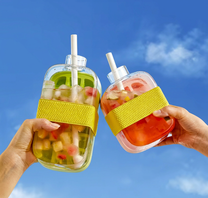 2in1 Eiswürfelform und Trinkflasche