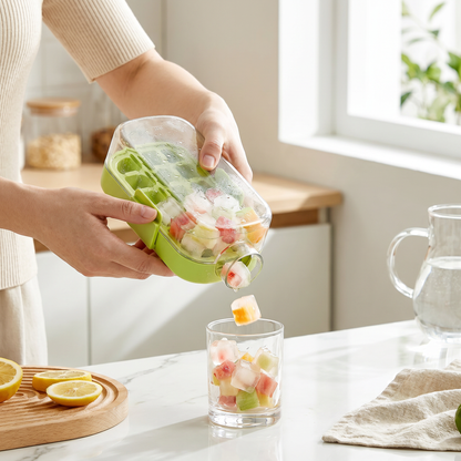 2in1 Eiswürfelform und Trinkflasche