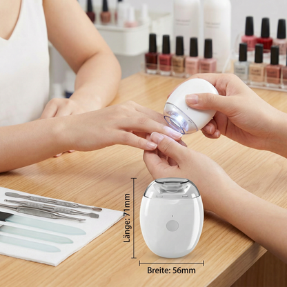 Profi Elektro-Nageltrimmer mit LED-Licht – Sanfter Nagelschneider für die ganze Familie