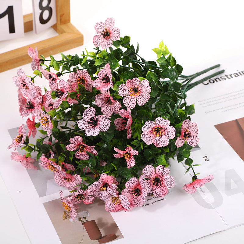 EverBloom – Unverblühender Kunstblumenstrauß aus Wildblumen für Pflanzkübel im Außenbereich