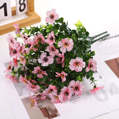 EverBloom – Unverblühender Kunstblumenstrauß aus Wildblumen für Pflanzkübel im Außenbereich