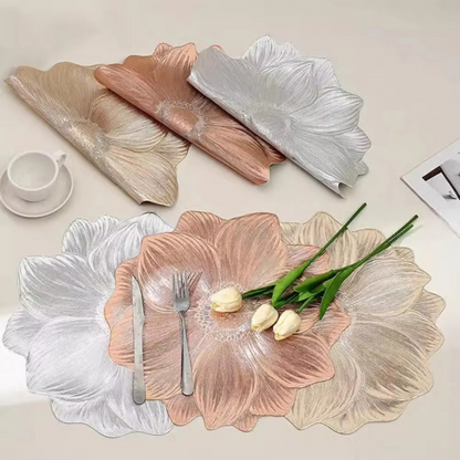 Kreatives Blumen Tisch Set - Wasserfest und Ölbeständig