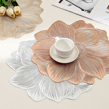 Kreatives Blumen Tisch Set - Wasserfest und Ölbeständig