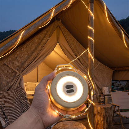 Aufrollbare Lichterkette